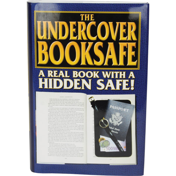 Front View of Book Diversion Safe Packaging