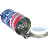 Open Barbasol Shave Cream Diversion Safe displaying its hidden compartment.