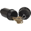 Open Sprinkler Head Key Hider Diversion Safe showing hidden storage compartment.