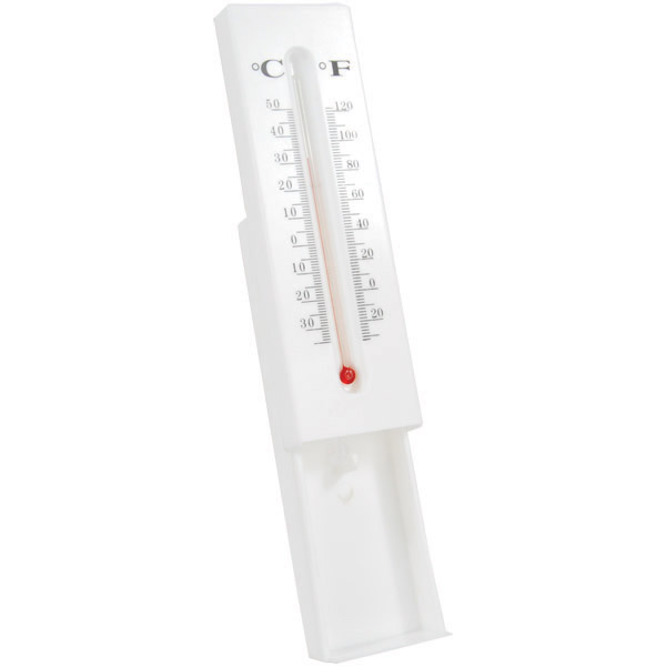 Open Thermometer Diversion Safe revealing hidden keys inside.