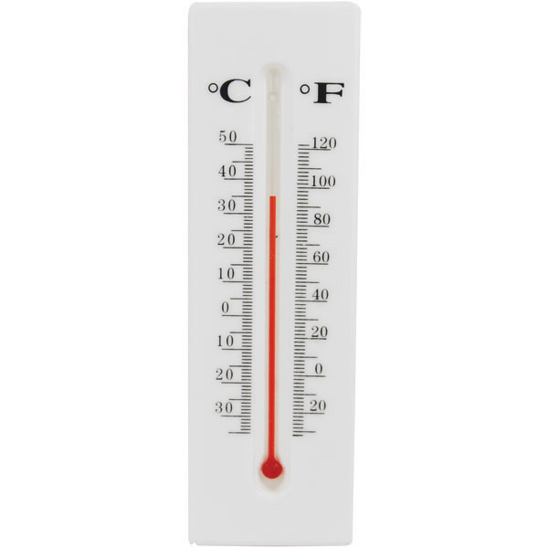 Close-up of the Thermometer Diversion Safe displaying temperature readings.