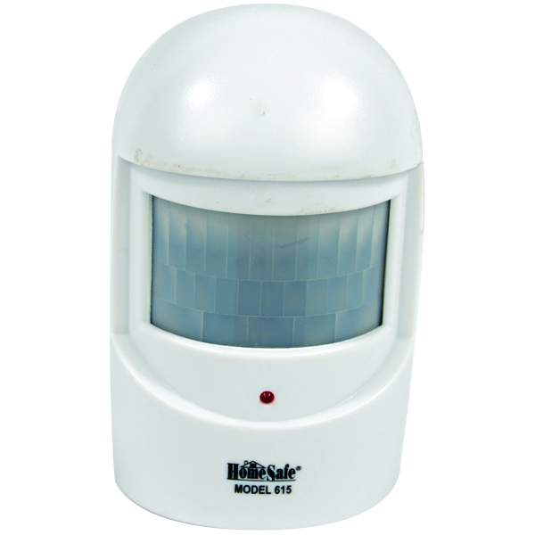 Close-up of the HomeSafe Wireless Motion Detector Sensor.