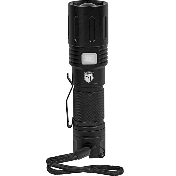 3000 Lumens LED Self-Defense Zoomable Flashlight - Front View